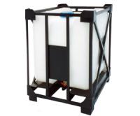 IBC контейнер 1000 л с нижним сливом (для транспортирования азотной кислоты) (КСГМГ1000МСК_VПК1) в Комсомольске-на-Амуре