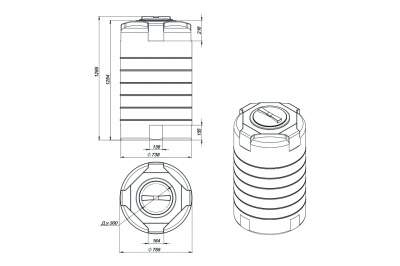 Емкость T 500л в Комсомольске-на-Амуре