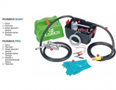 Piusi Box Basic комплект заправочный дизельного топлива солярки в Комсомольске-на-Амуре